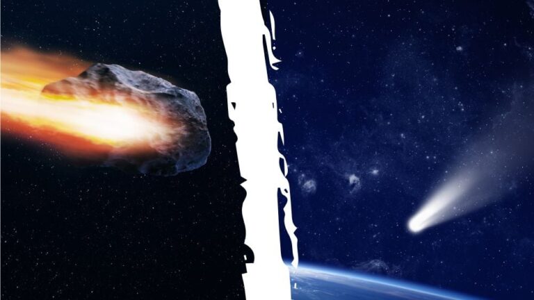 Cometas y asteroides: Cuál es la diferencia entre ellos