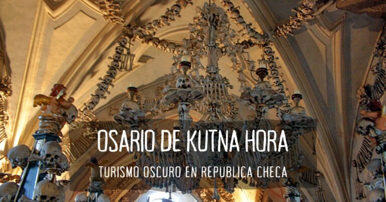 Conoces el oscuro arte del Osario de Sedlec y sus huesos