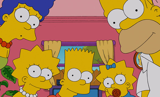 Cuál es el nombre del famoso perro de la serie Los Simpson