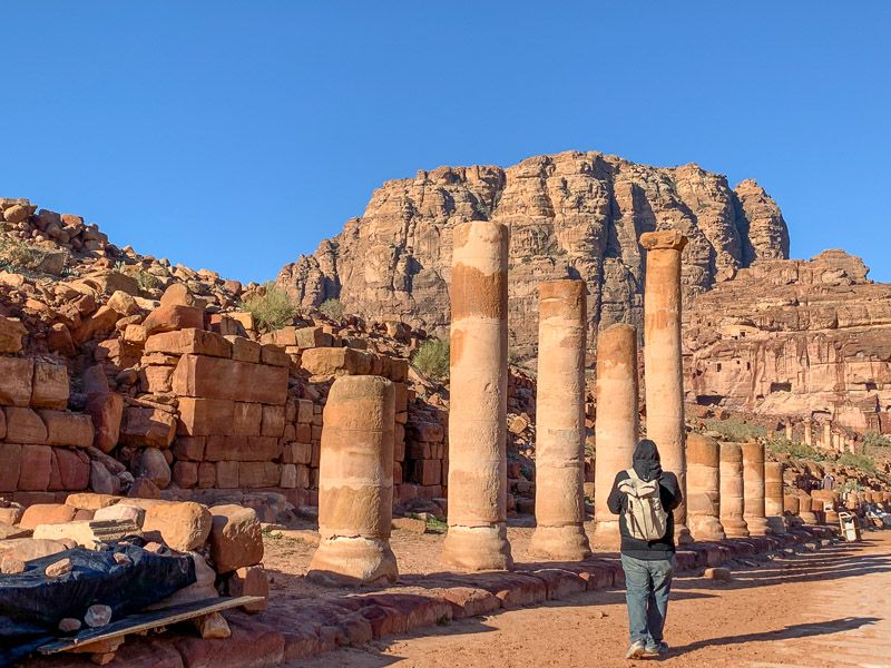 cuales son los impresionantes monumentos de petra jordania