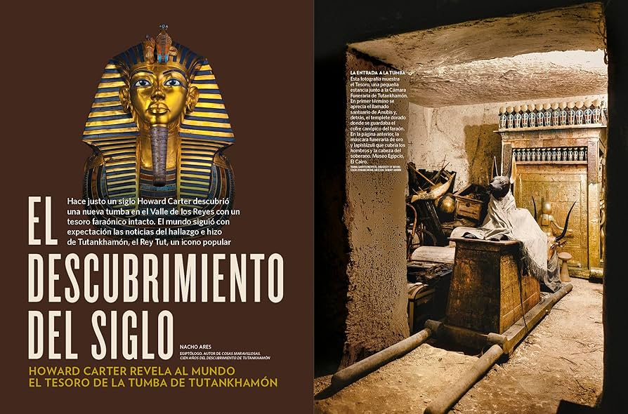 donde se encuentran las fotos que cuentan la historia de tutankamon