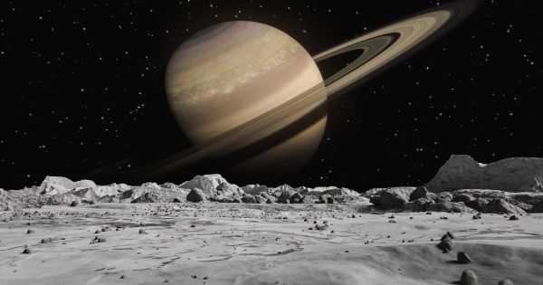 Encélado, la luna de Saturno, podría albergar vida