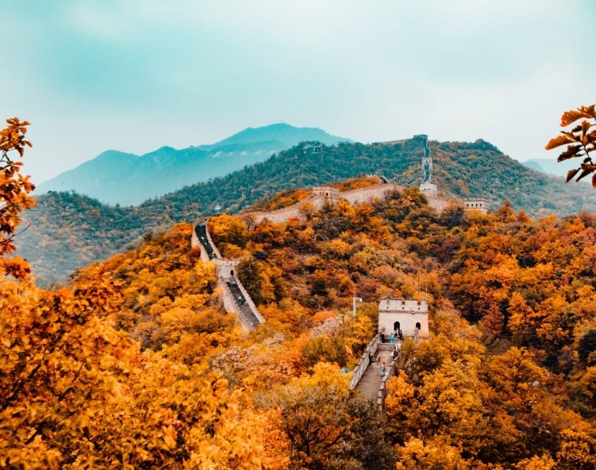 la gran muralla por que se construyo la muralla china