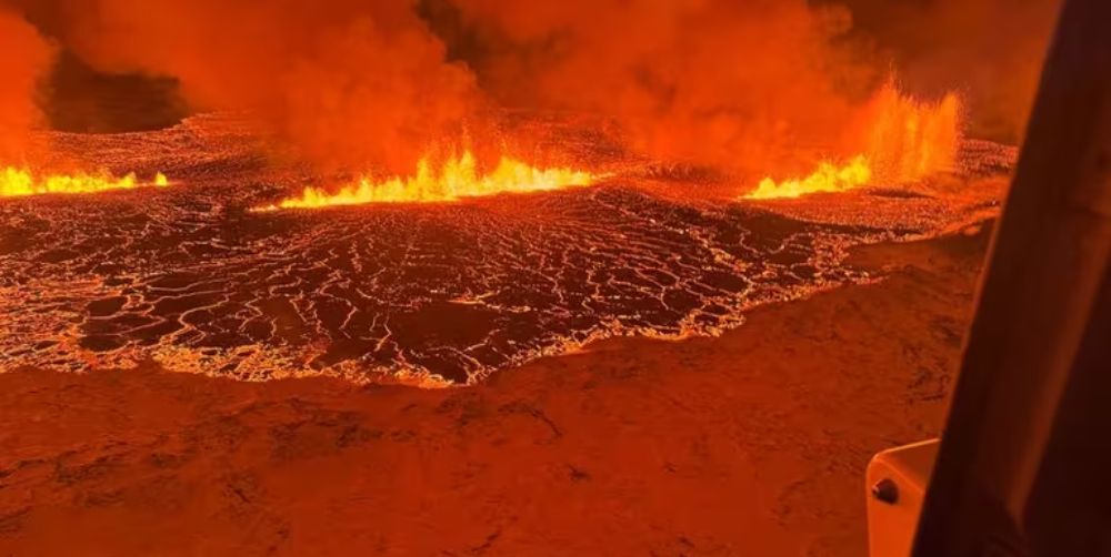 la ultima erupcion en grindavik se calma pero sigue la amenaza
