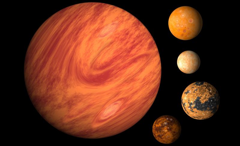 mercurio tiene lunas y cuales son sus caracteristicas