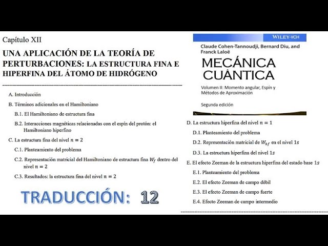qué se aprende en el capítulo 3 sobre el hidrógeno