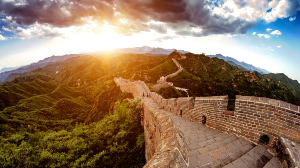 sabias que la muralla china se puede ver desde el espacio